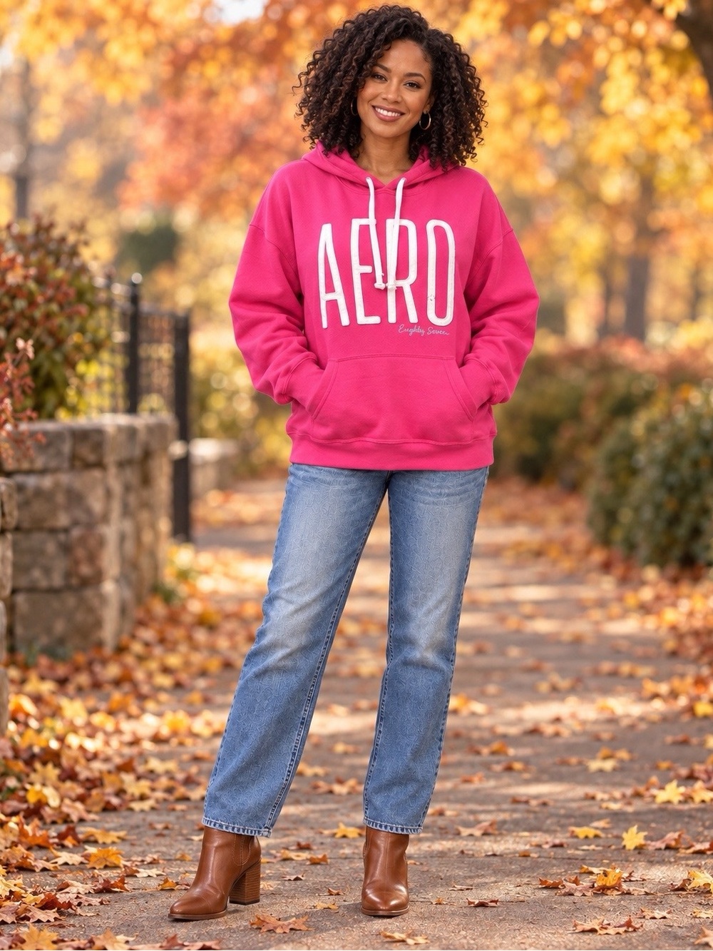 Pink Women's Pullover Hoodie Sweater Size XL